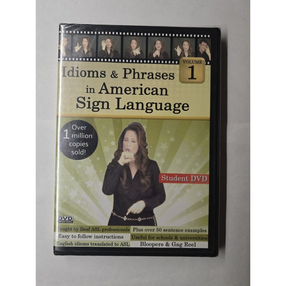 Idioms & Phrases in American Sign Language, Vol. 1 DVD 2008